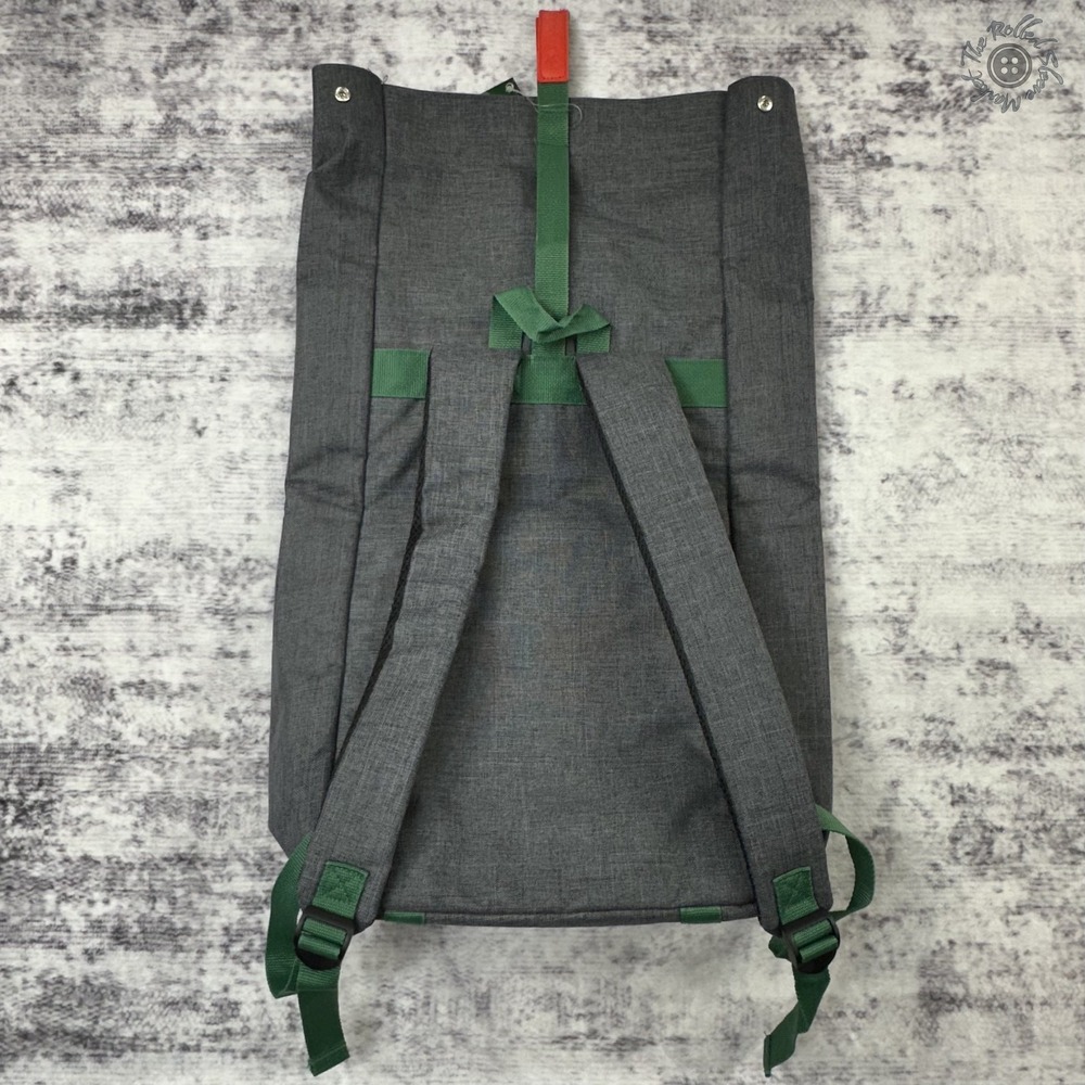 NWT Heineken Soft Side Cooler Backpack Gray Insulated Fold-Top Korean‎ Promo - Picture 9 of 12